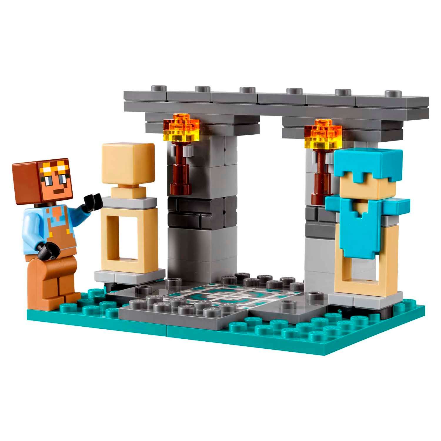 Конструктор детский LEGO Minecraft Оружейная палата 21252 - фото 4