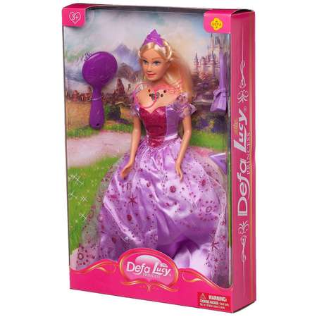 Игровой набор ABTOYS Кукла Defa Lucy Принцесса с игровыми предметами