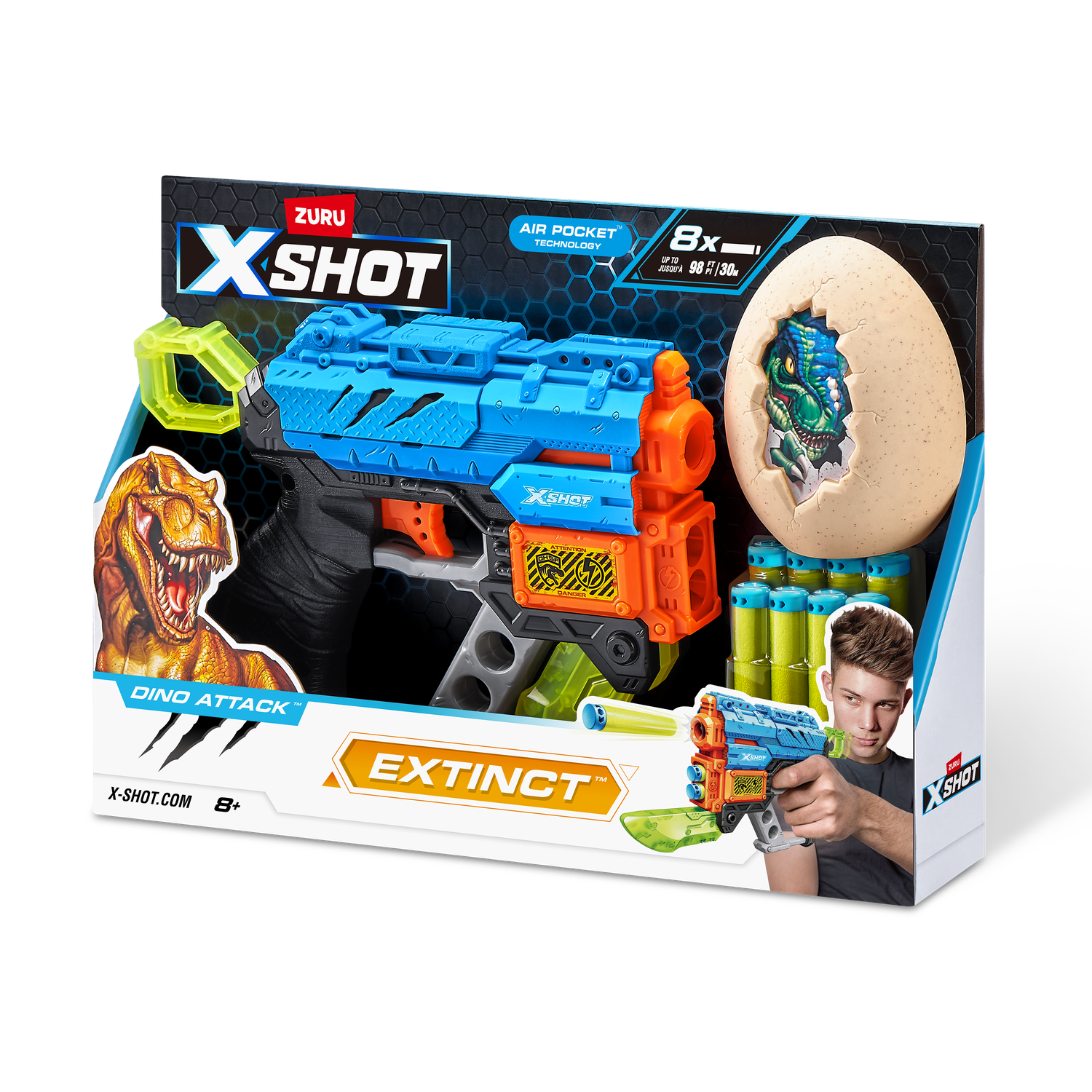 Набор для стрельбы XSHOT Дино Инстинкт 4870-2022 - фото 10