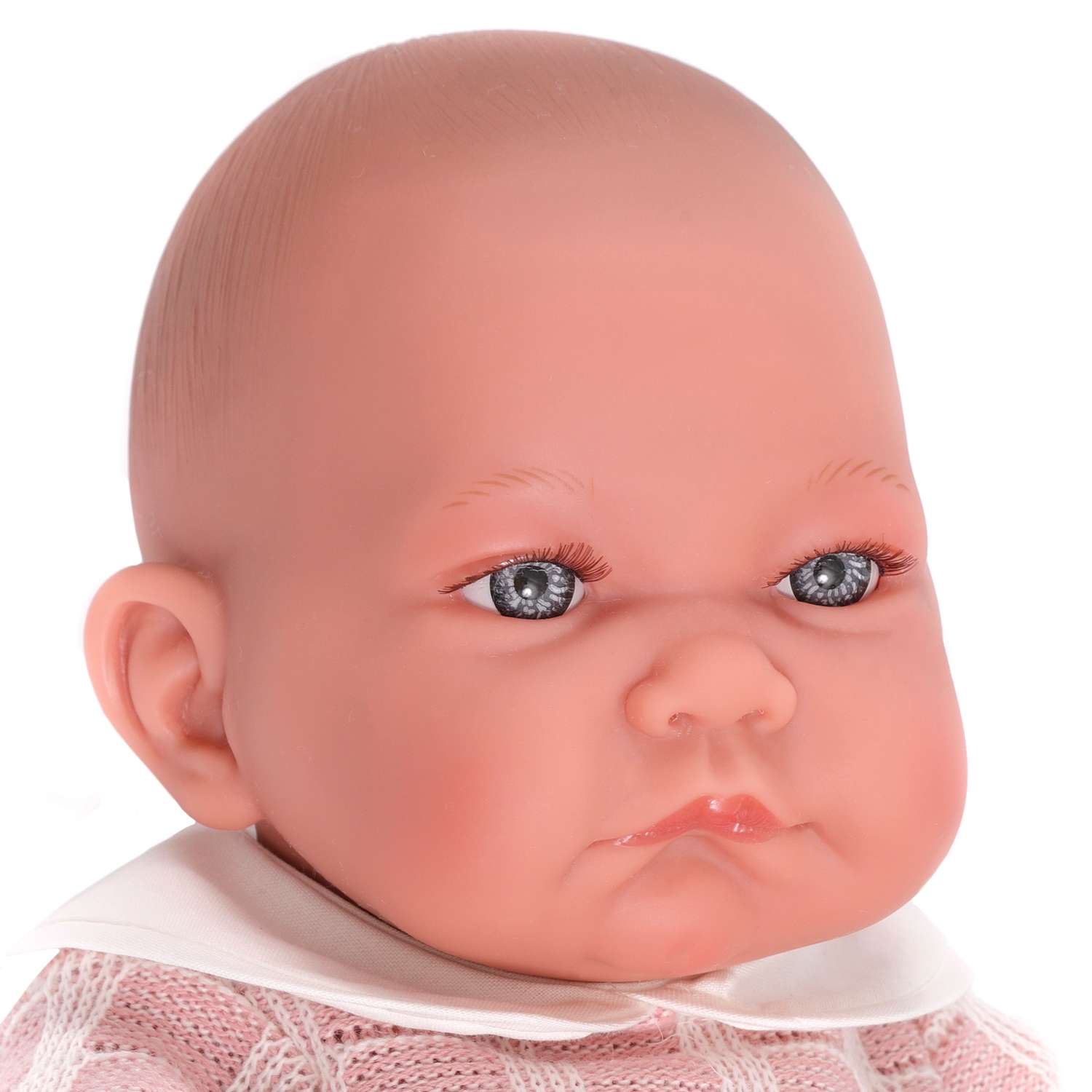 Кукла-пупс Antonio Juan Реборн Дафна в розовом 42 см виниловая 5046P - фото 2