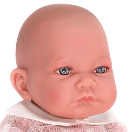 Кукла-пупс Antonio Juan Реборн Дафна в розовом 42 см виниловая