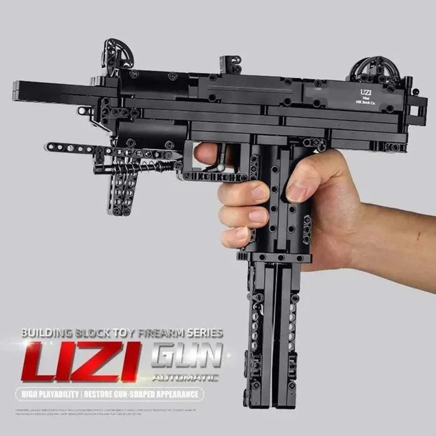 Конструктор Mould King Пистолет-пулемет Mini Uzi 796 деталей купить по цене  4431 ₽ в интернет-магазине Детский мир