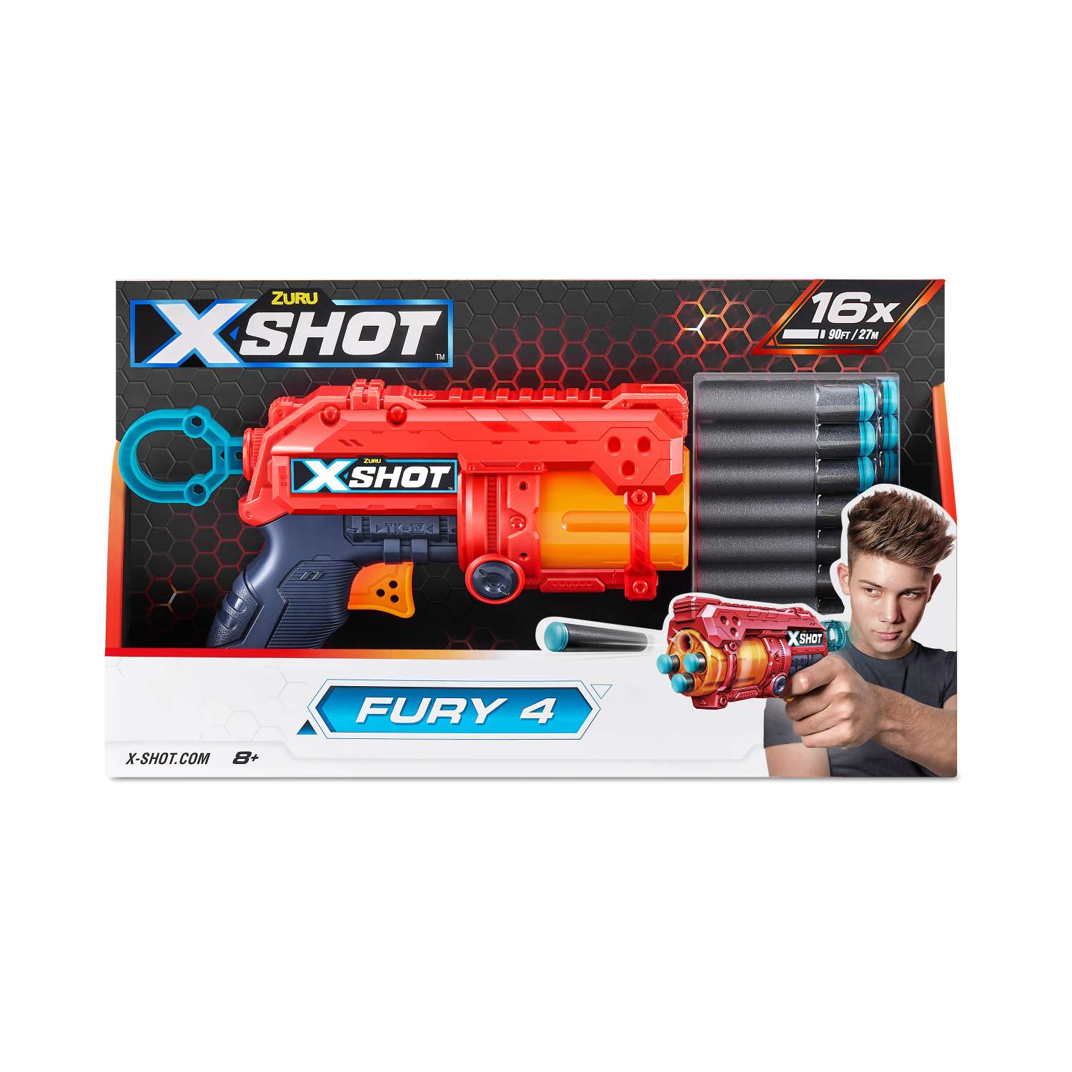Набор для стрельбы X-SHOT  Ярость 36377-2022 - фото 9