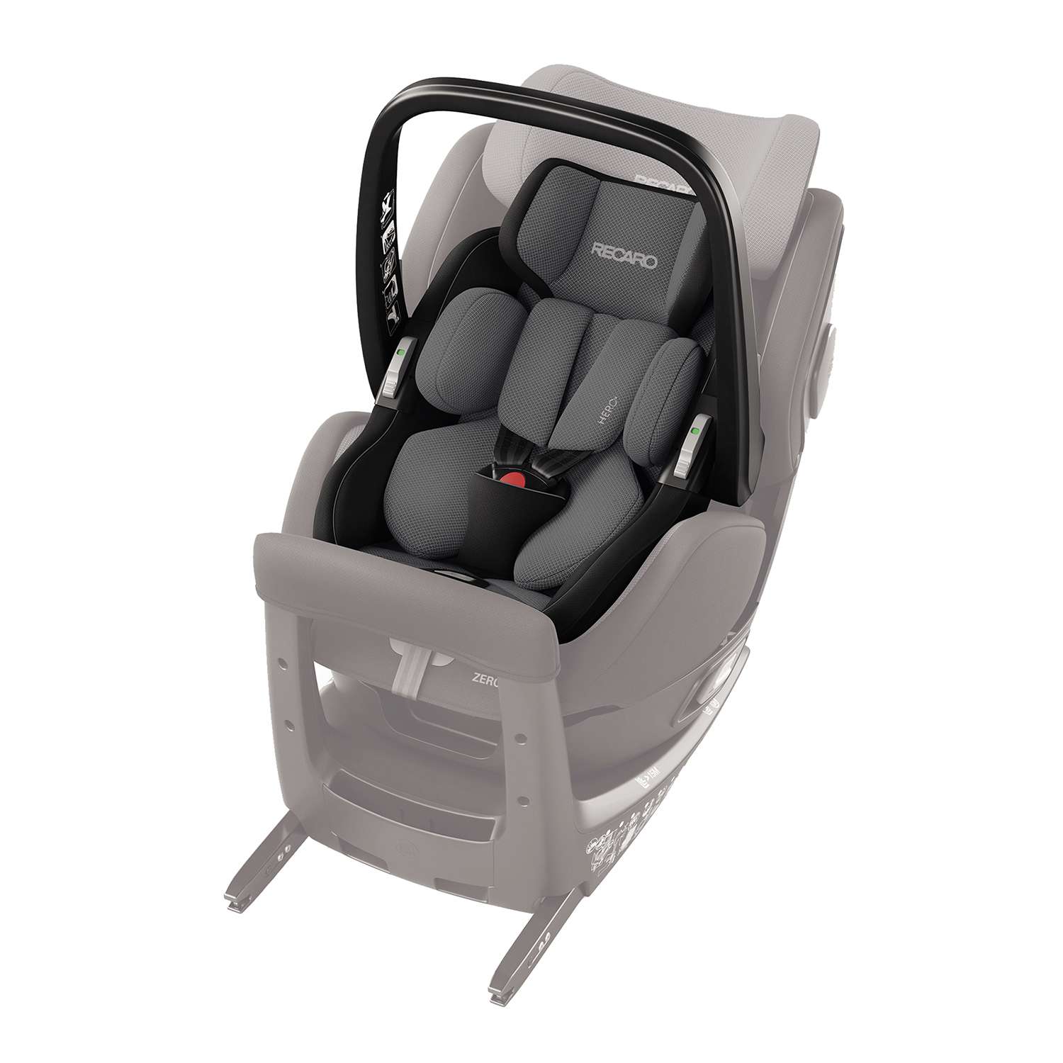 Автокресло Recaro Zero 1 Elite R129 Carbon Black - фото 5