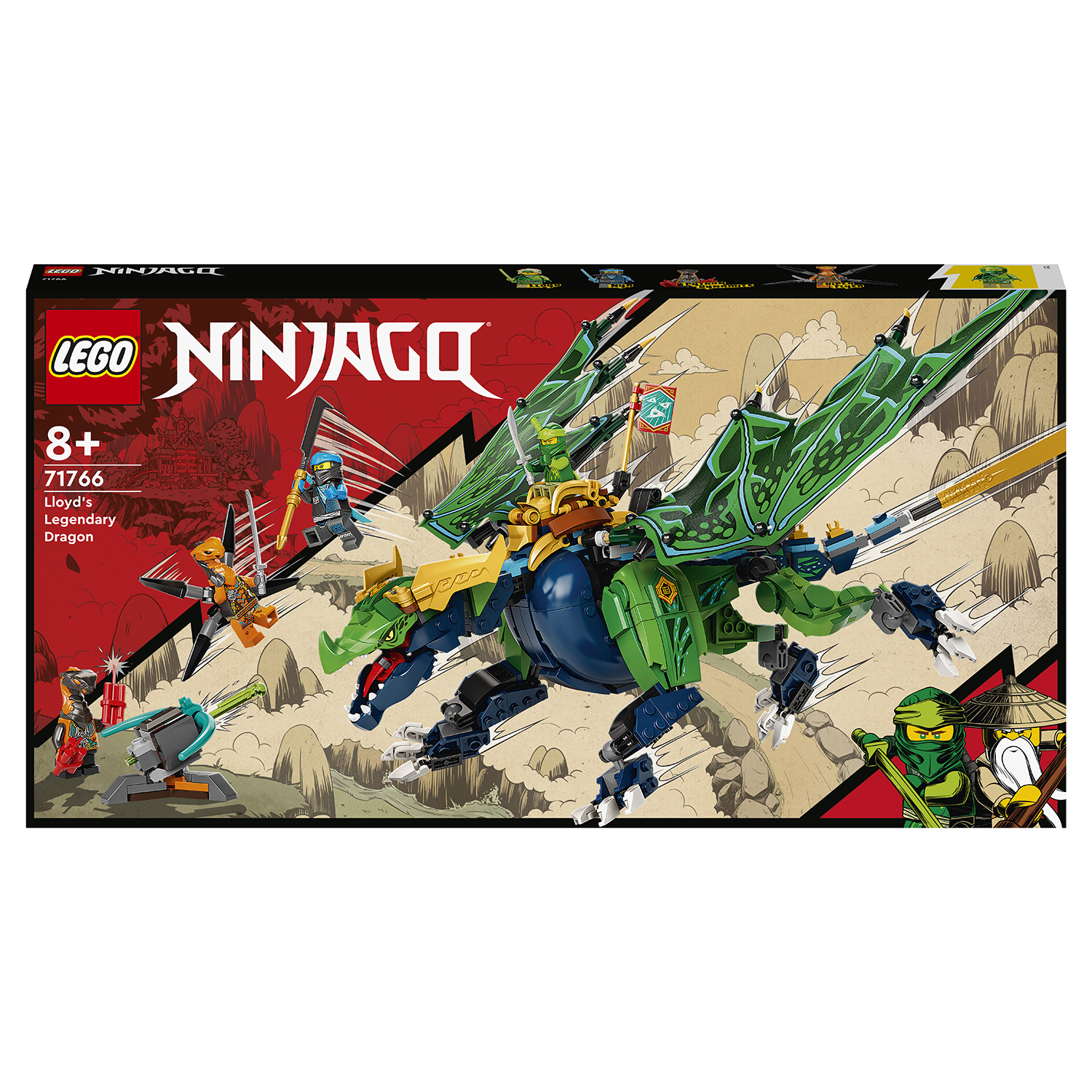 Конструктор LEGO Ninjago Легендарный дракон Ллойда 71766 - фото 2