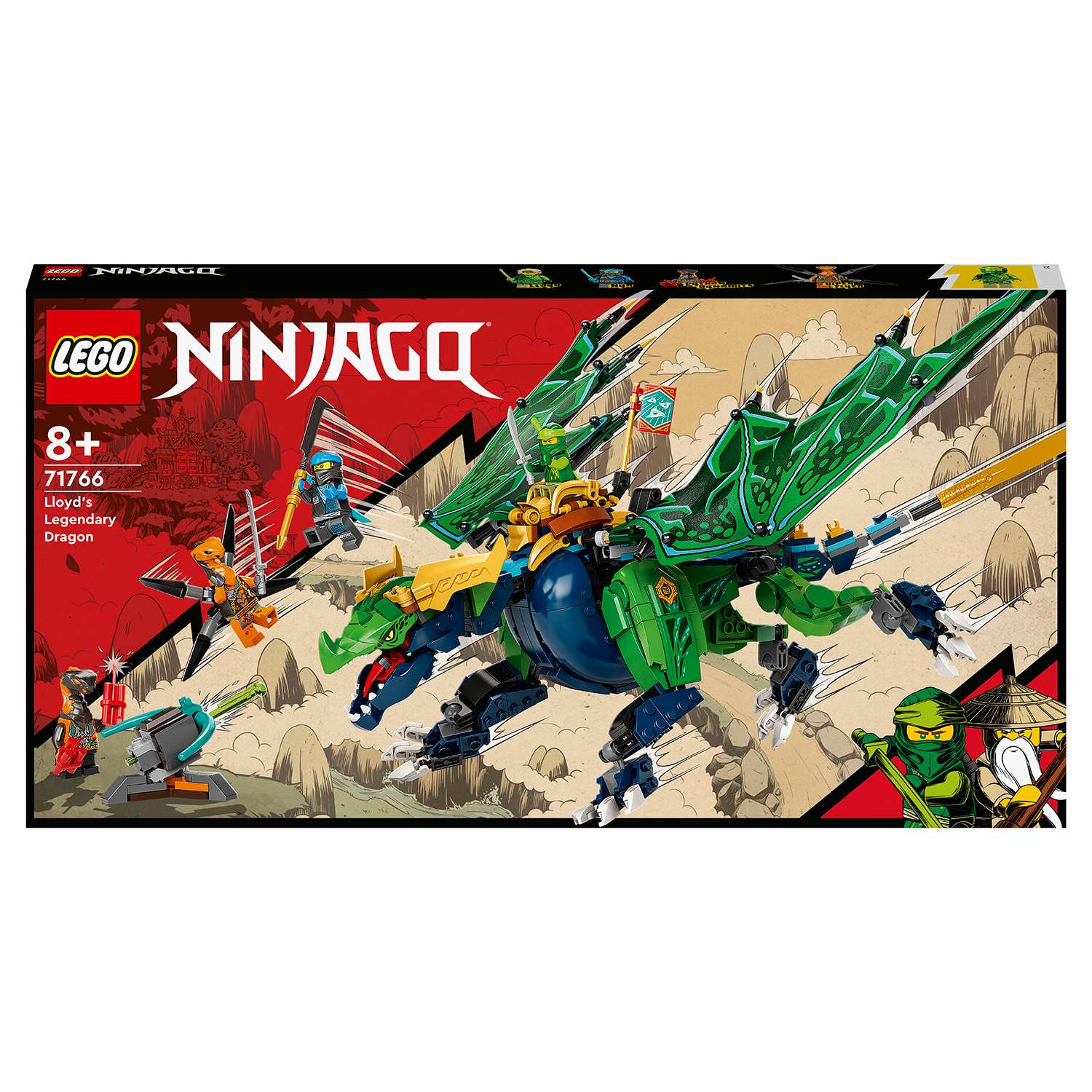 Конструктор LEGO Ninjago Легендарный дракон Ллойда 71766 - фото 2