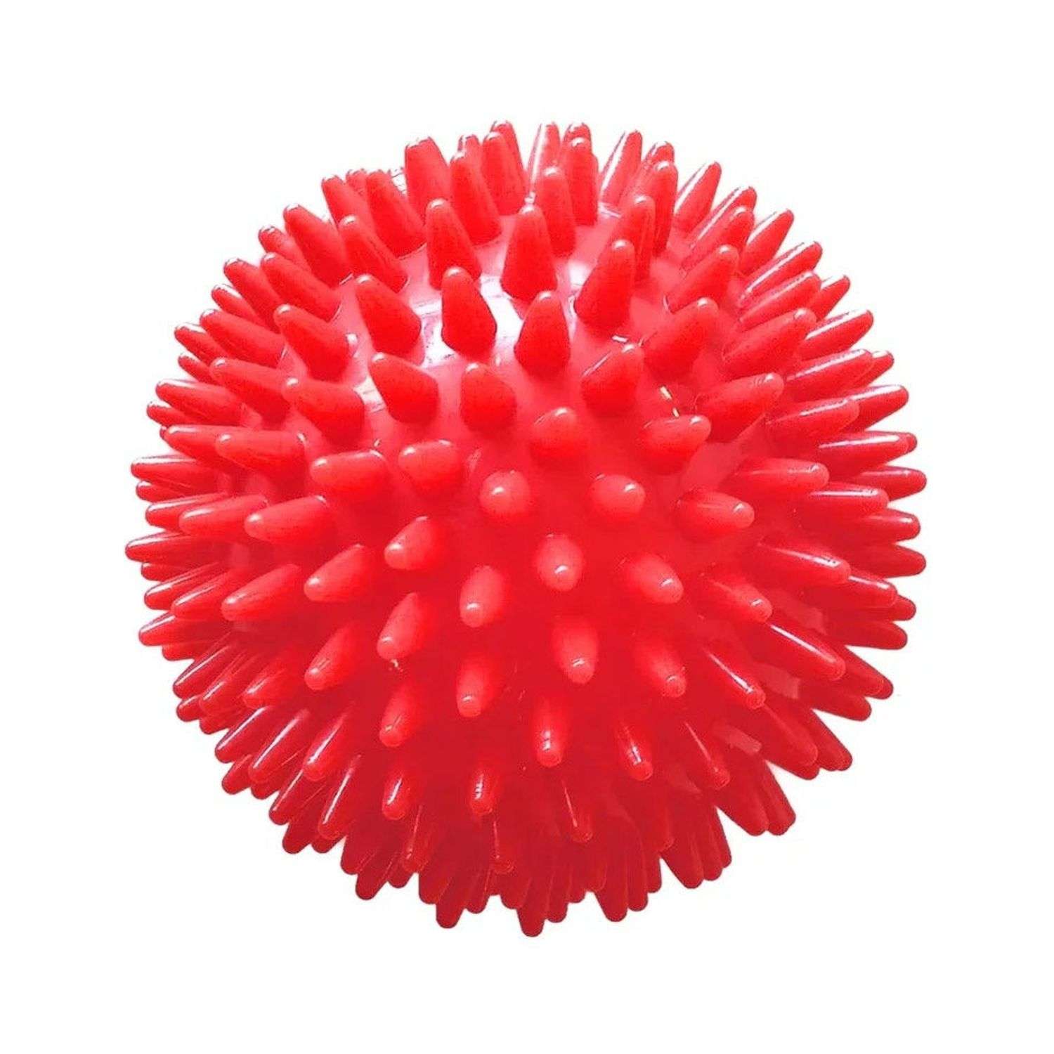 Мячик Beroma массажный 9 см красный - фото 1