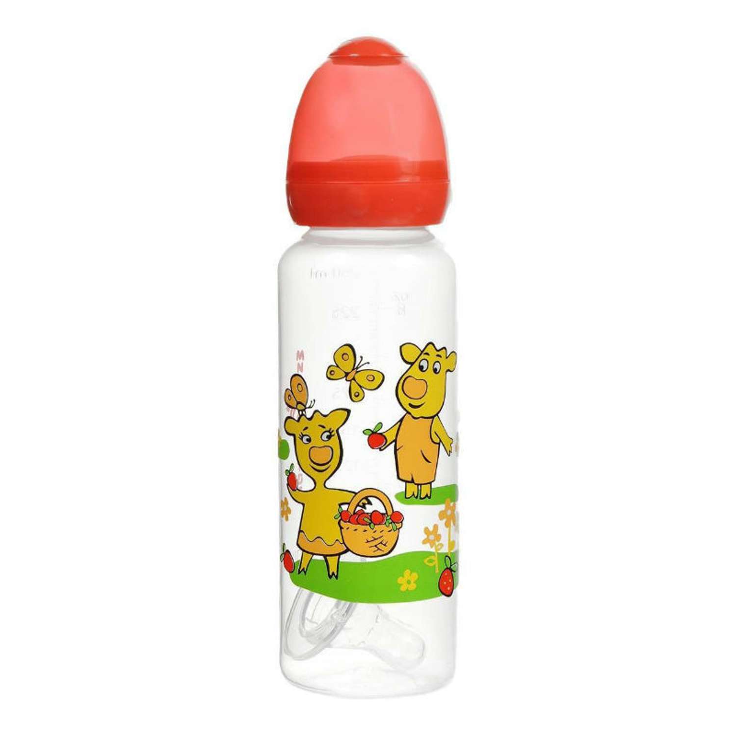 Бутылочка Мир Детства полипропилен с соской из силикона (11099) в ассортименте - фото 1