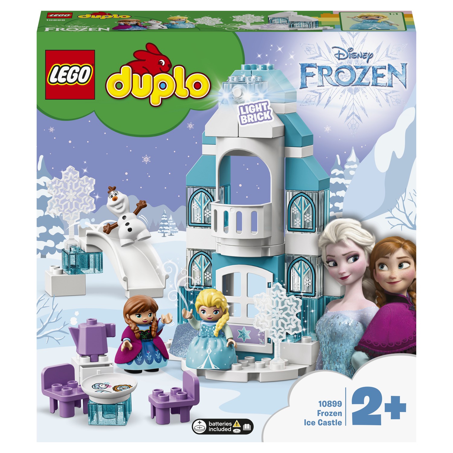 Конструктор LEGO DUPLO Princess Ледяной замок 10899 купить по цене 5499 ₽ в  интернет-магазине Детский мир