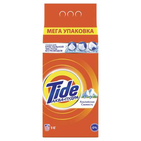 Порошок стиральный Tide Альпийская Свежесть 9кг(автомат)