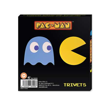 Подставка под горячее Balvi Pac-Man 2шт магнитная