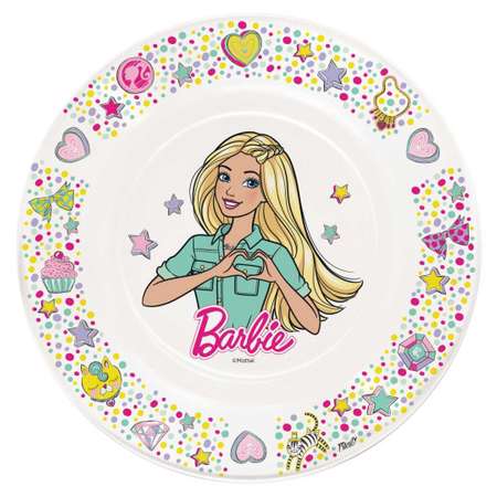 Тарелка детская стекло PrioritY Барби