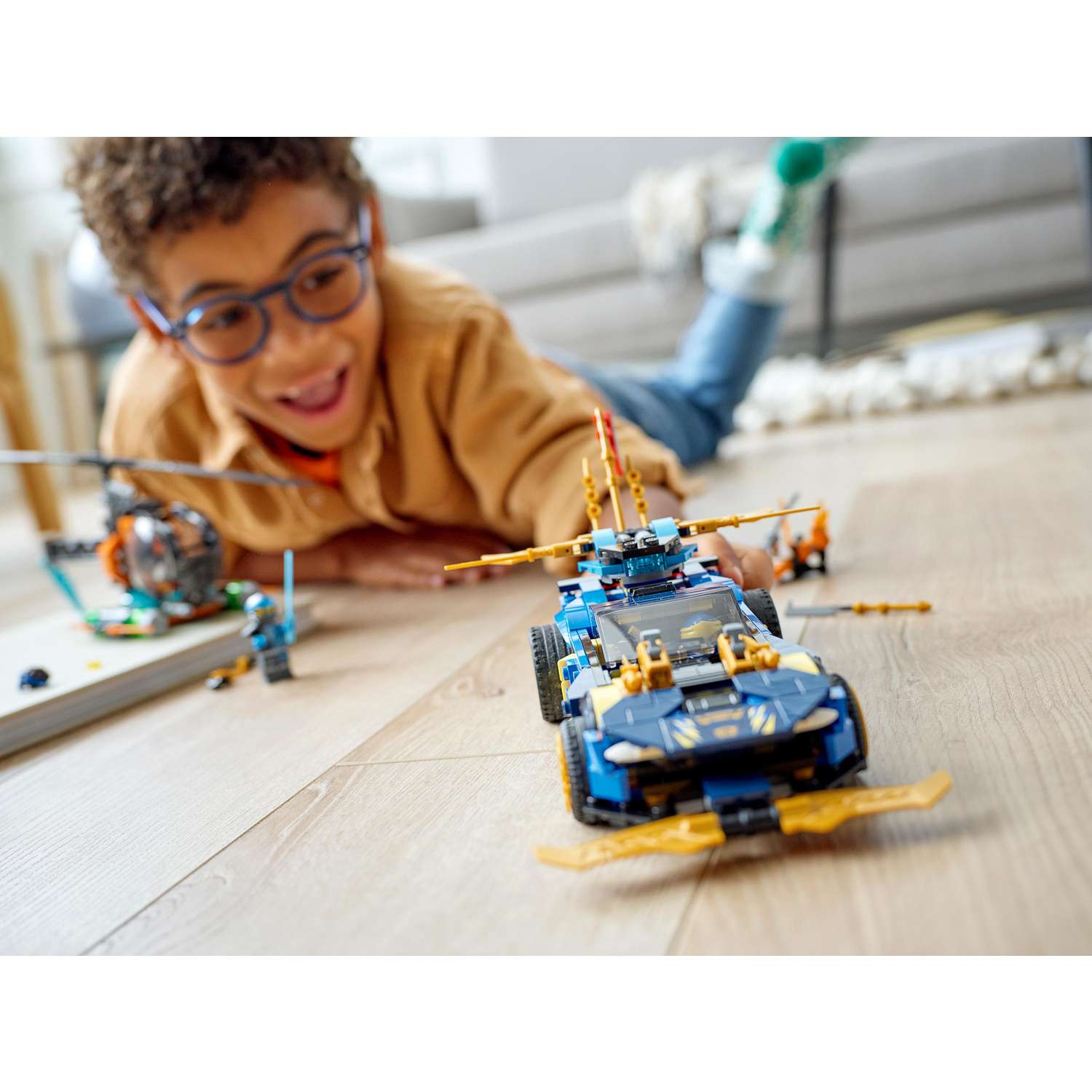 Конструктор детский LEGO Ninjago Гоночный автомобиль 71776 - фото 18