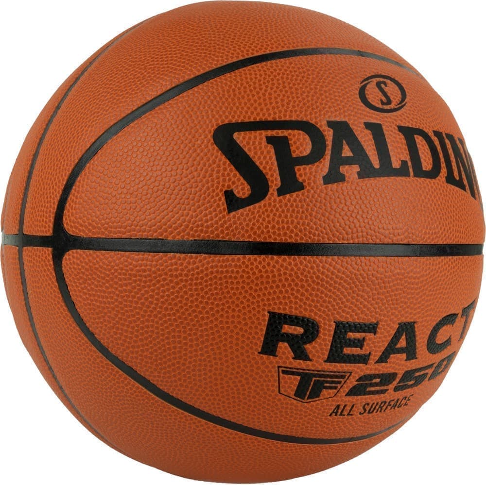 Баскетбольный мяч SPALDING Spalding react tf 250 Fiba sz6 - фото 2