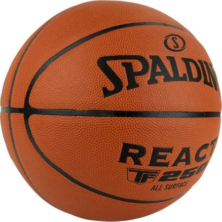 Баскетбольный мяч SPALDING Spalding react tf 250 Fiba sz6