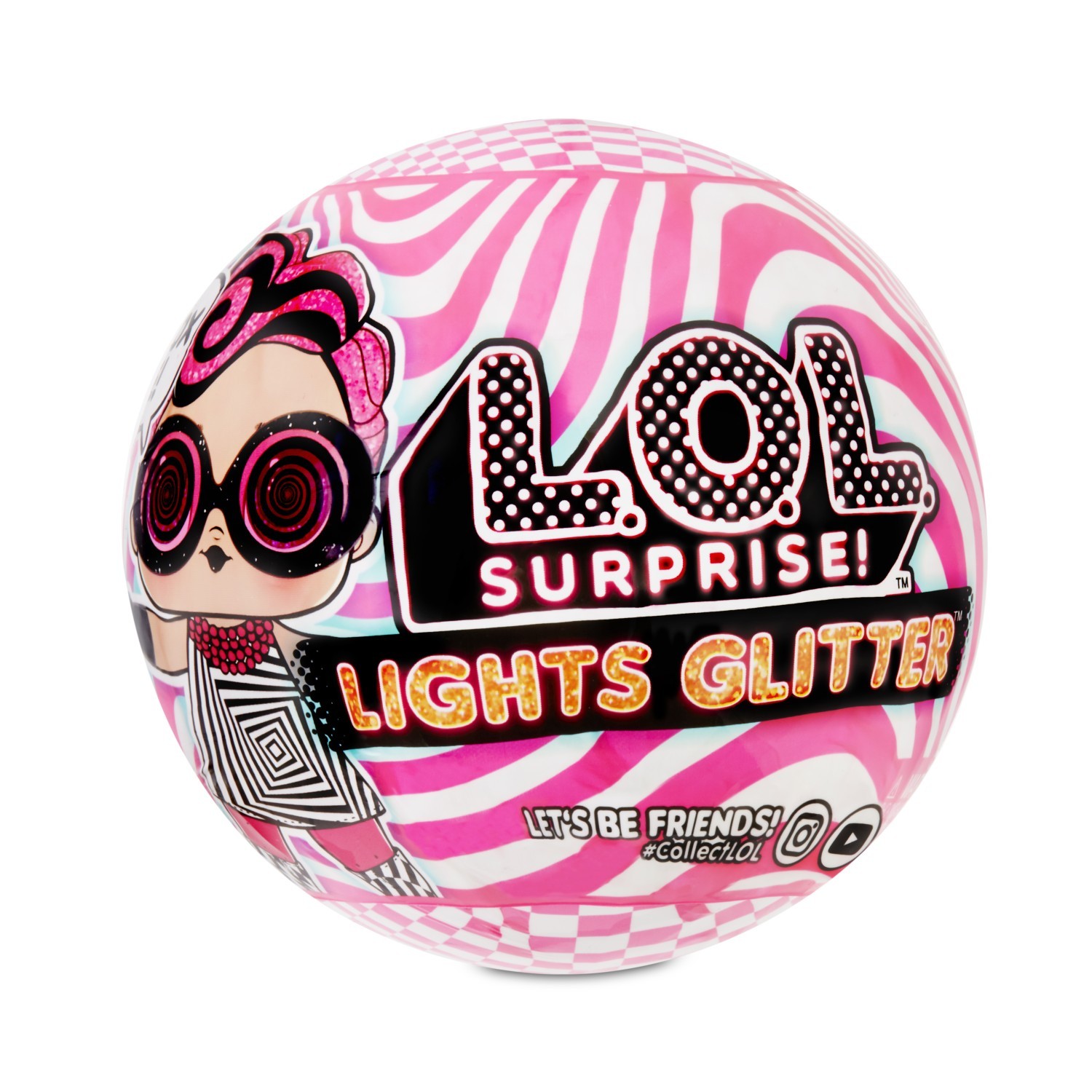 Игрушка в шаре L.O.L. Surprise Lights Glitter 564829E7C 564829E7C - фото 1