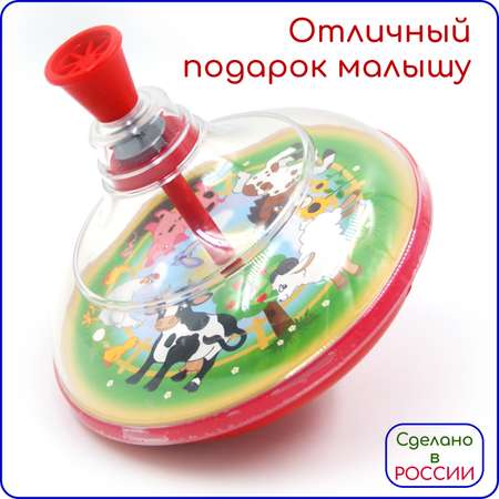 Игрушка Пеликан юла Лето в деревне