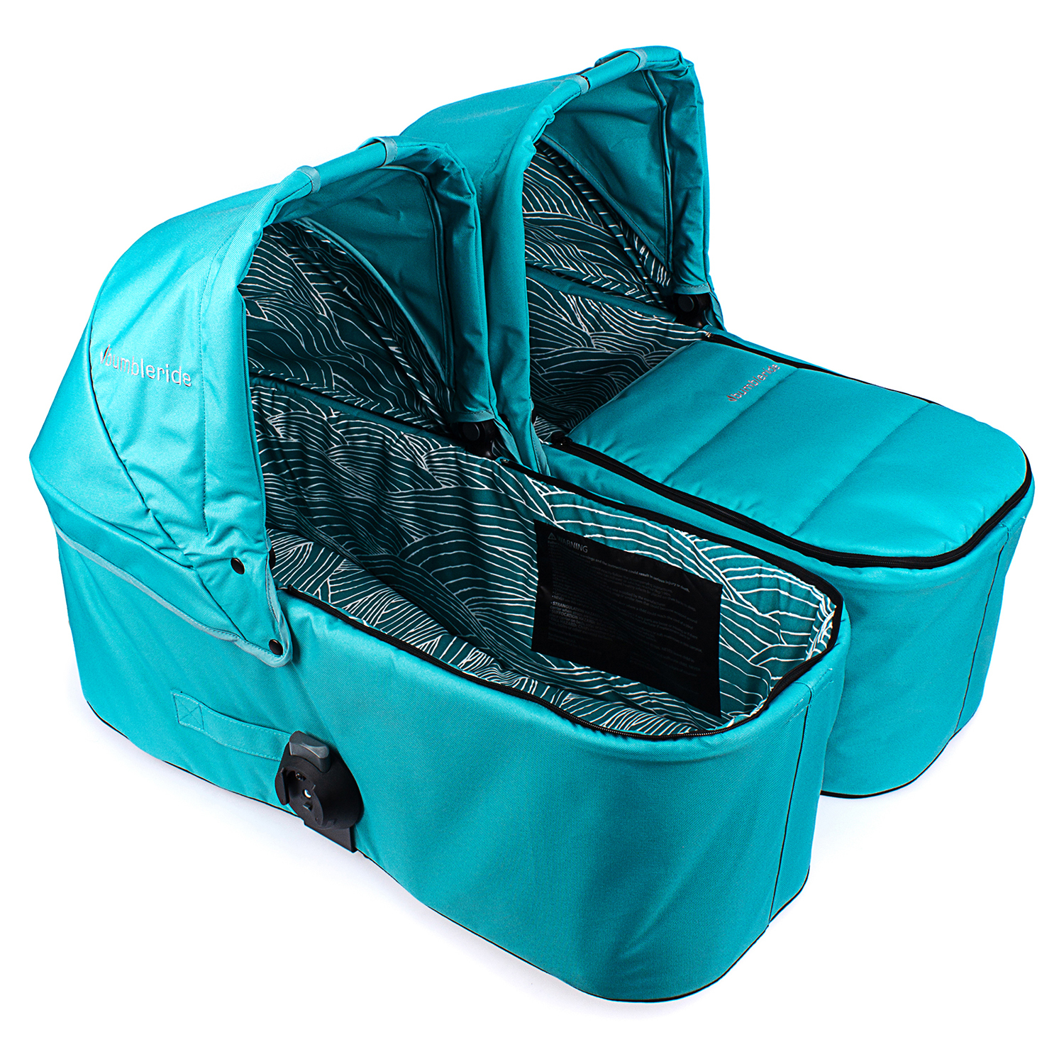 Люлька Bumbleride Bassinet для Indie Twin/Tourmaline Wave BTN-75WTM - фото 8