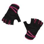 Нейлоновые перчатки NPOSS противоскользящие розовые размер M