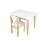 Комплект стол + стул KETT-UP ГУФИ деревянный детский 60х45 см