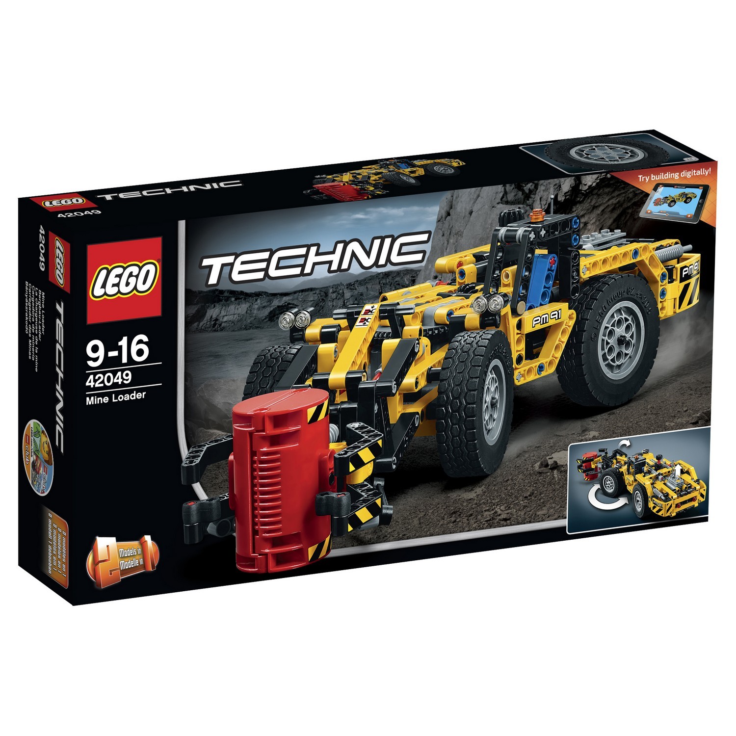 Конструктор LEGO Technic Карьерный погрузчик (42049) - фото 2