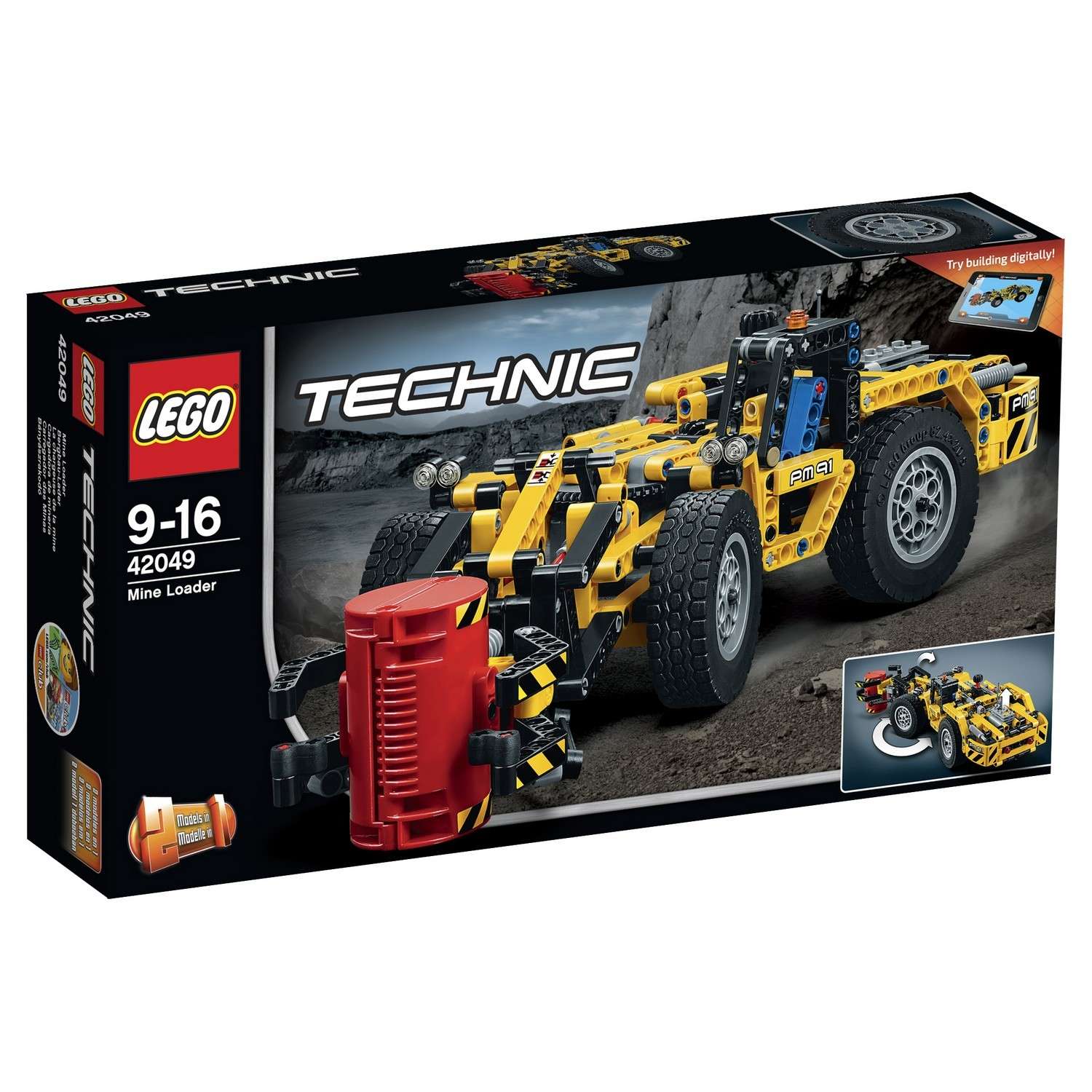 Конструктор LEGO Technic Карьерный погрузчик (42049) - фото 2