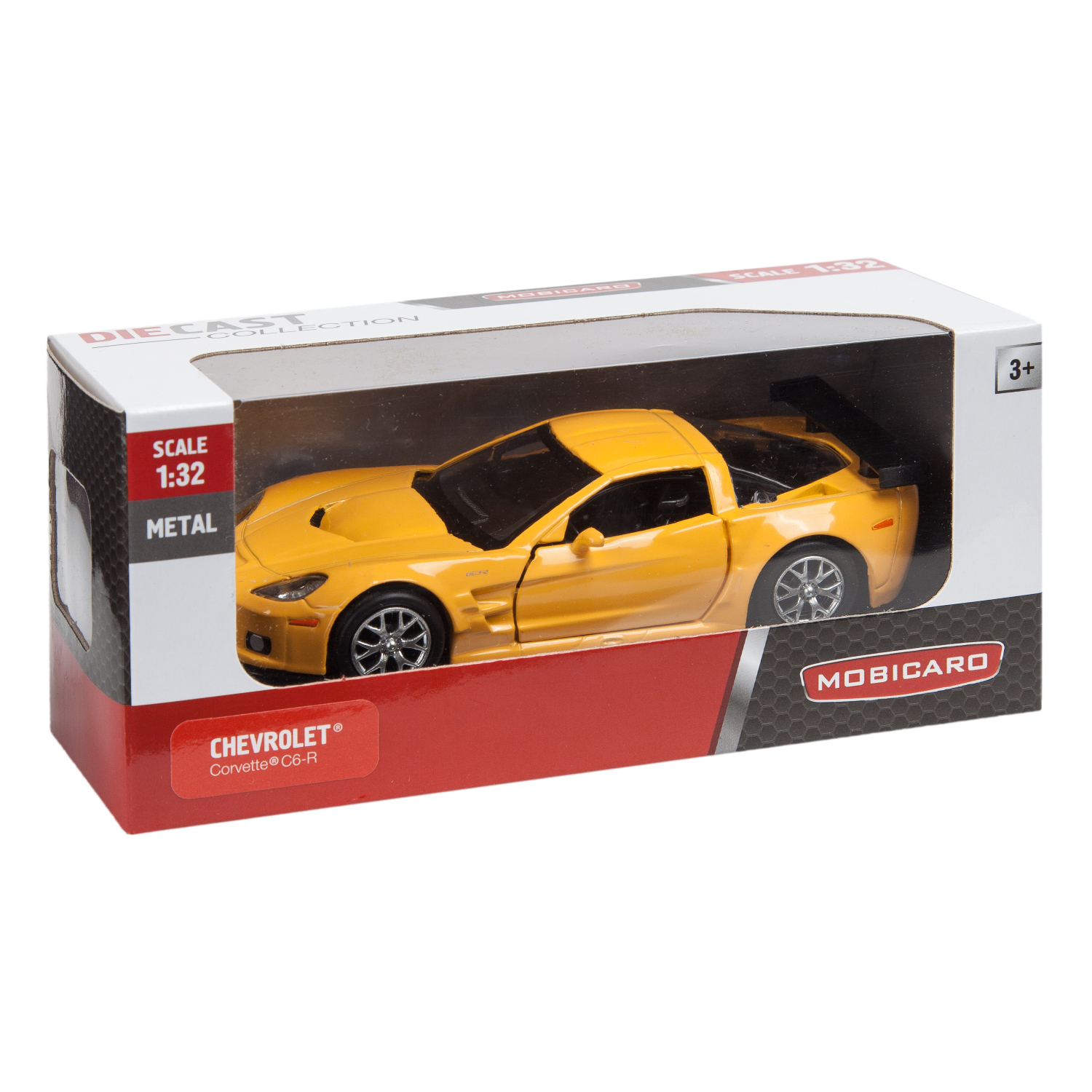 Автомобиль Mobicaro Chevrolet Corvette 1:32 без механизмов в ассортименте 544003 - фото 6