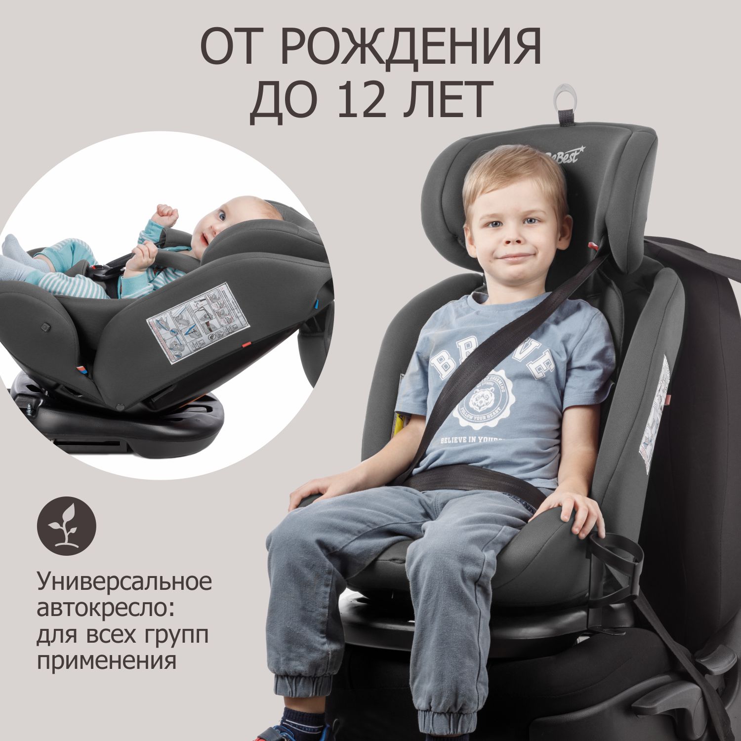 Как выбрать лучшее поворотное автокресло? - Автокресло My Baby