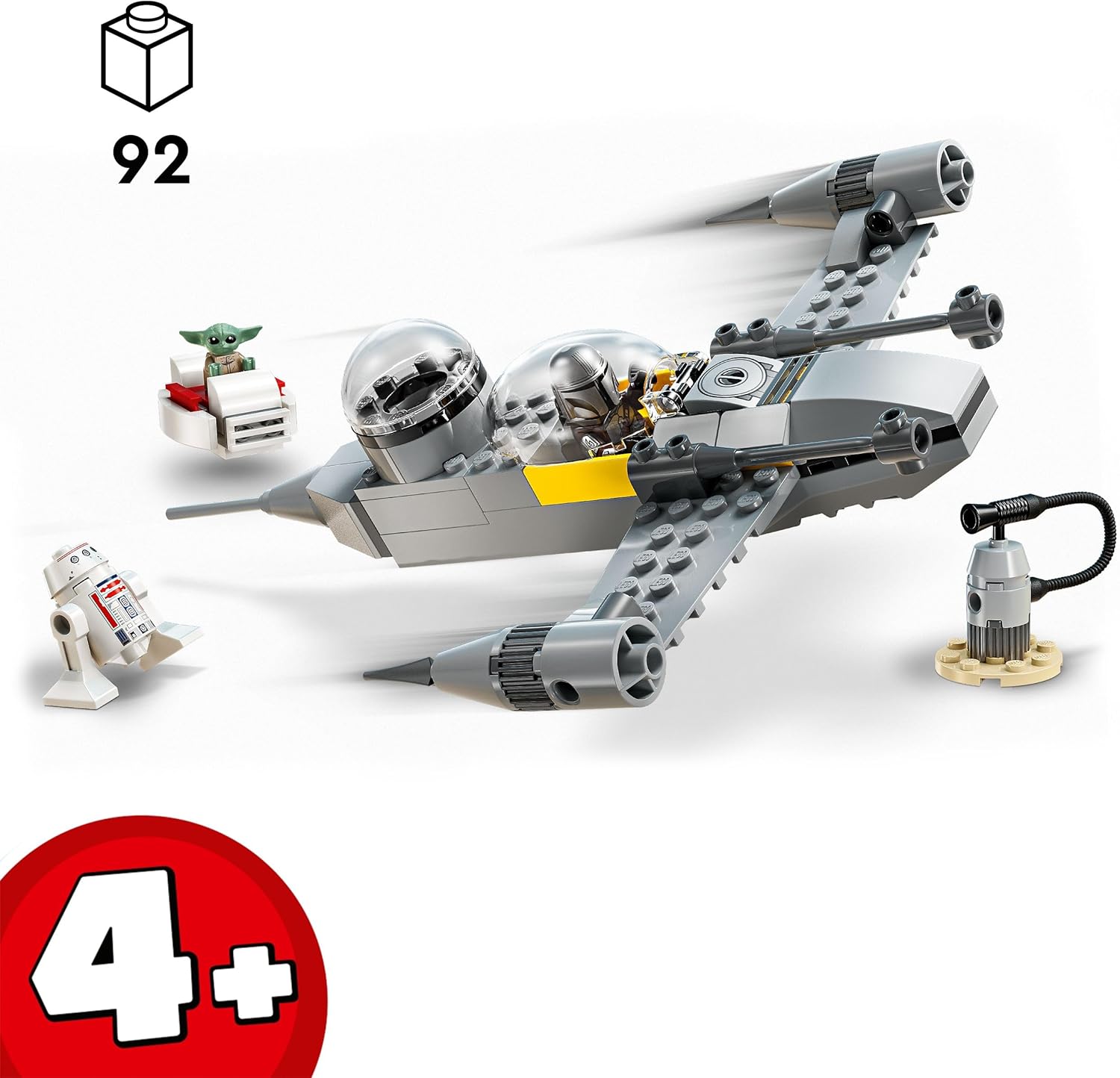 Конструктор LEGO Мандо и Роуг N-1 Starfighter 75410 - фото 2