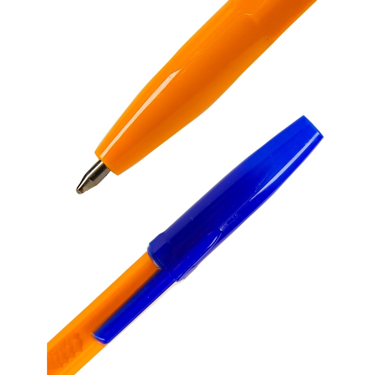 Ручка шариковая 8 шт СОЮЗ Vitolina цветная паста артикул NBPV-26-08p в оранжевом корпусе - фото 2