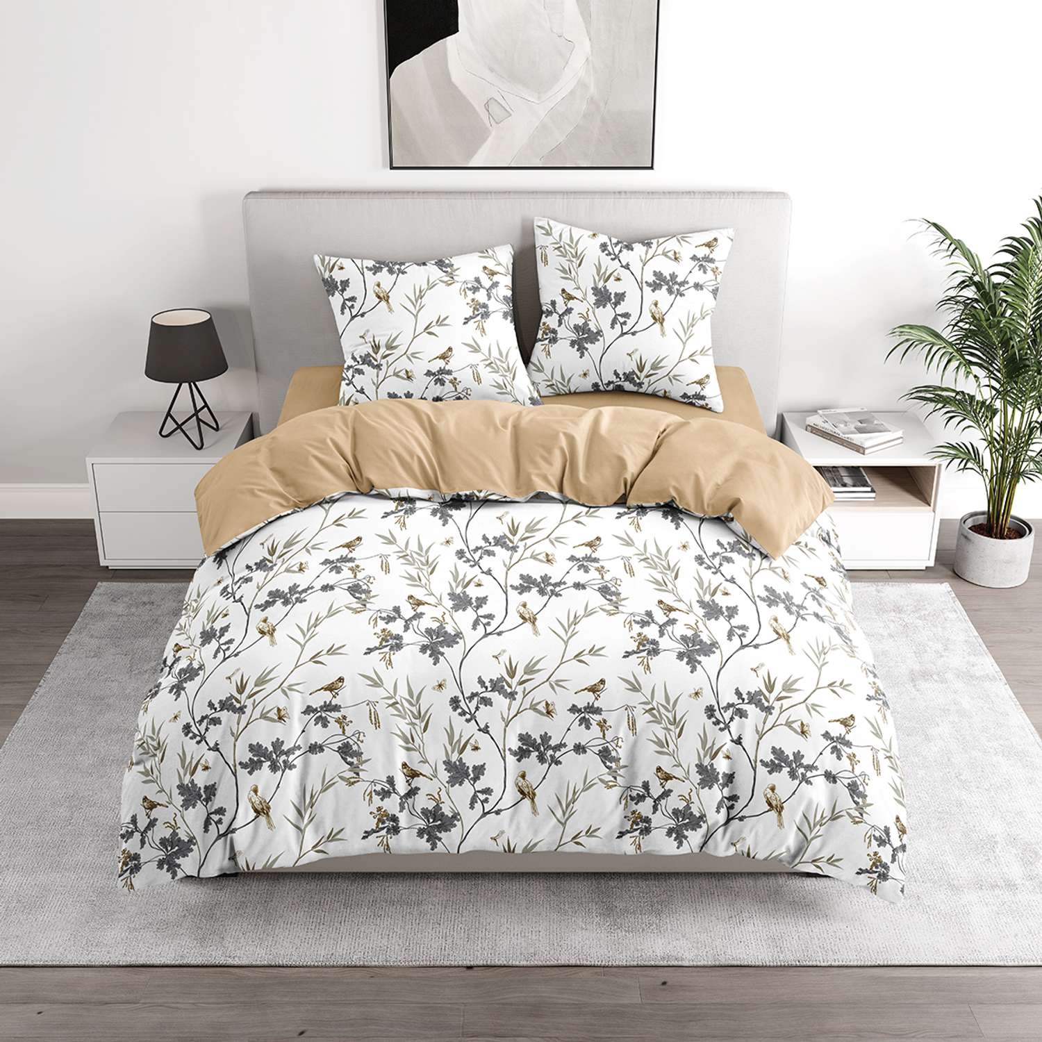 Комплект постельного белья Bravo Мони 2 спальный наволочки 70х70 см - фото 1