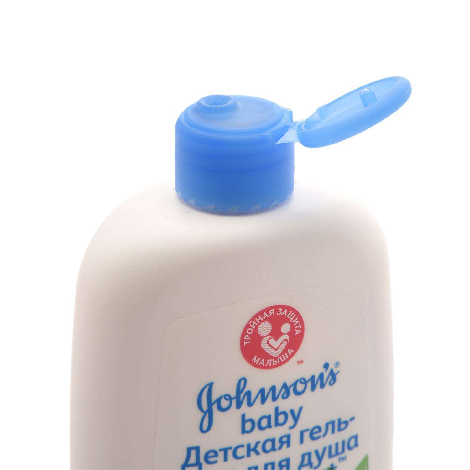 Гель-пена для душа Johnson's Pure Protect 300мл +салфетки влажные 25шт 03.03.03.10863 - фото 4