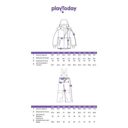 Куртка и брюки PlayToday