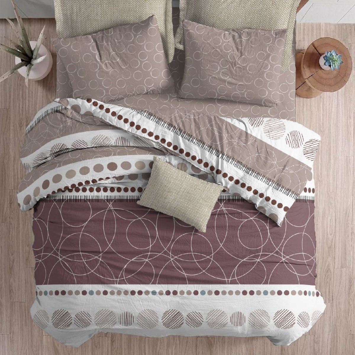 Комплект постельного белья Bravo Финдли 2 спальный макси наволочки 70х70 см - фото 3