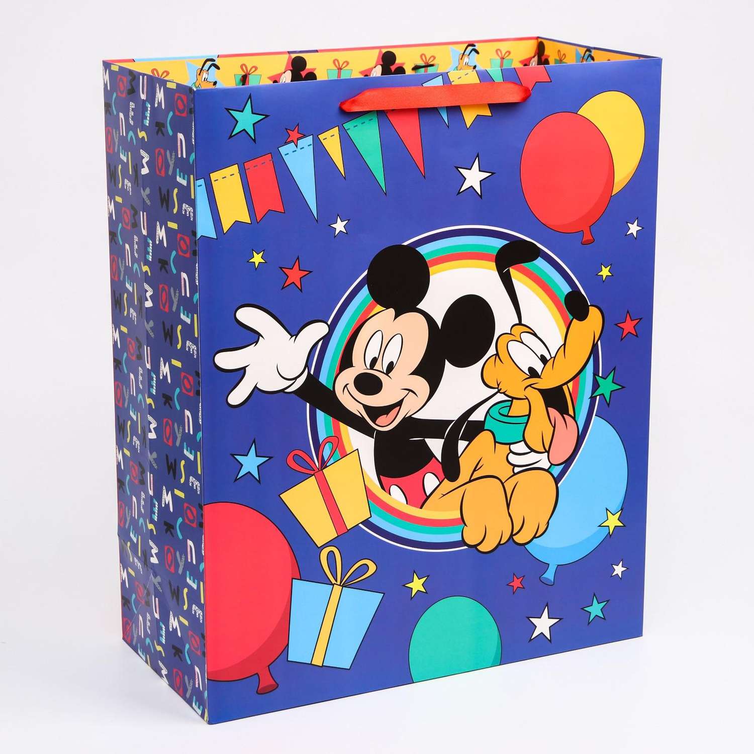 Пакет Disney ламинат вертикальный С Днем рождения Микки Маус - фото 1