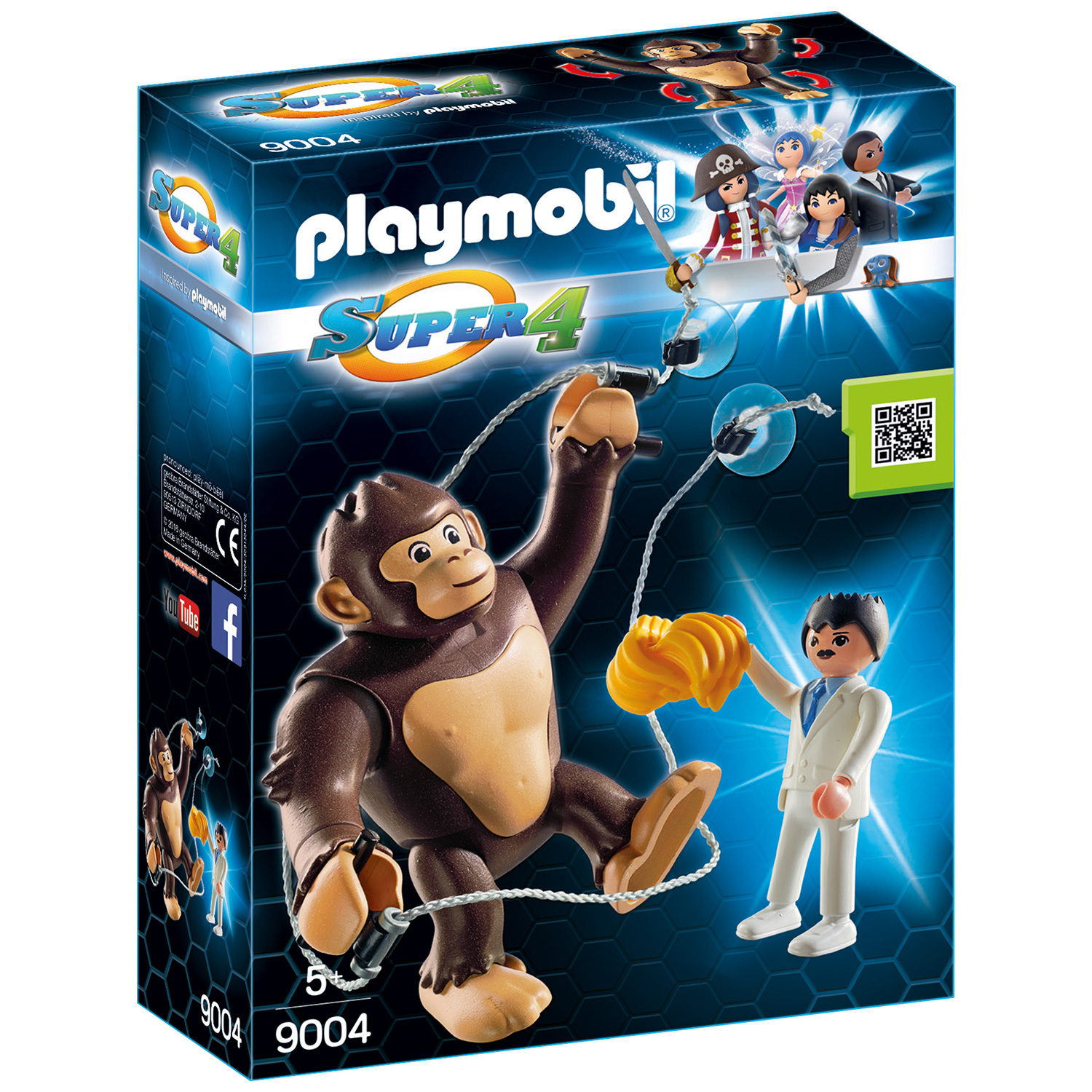 Конструктор Playmobil Супер 4 Гигантский гонг 9004pm - фото 1