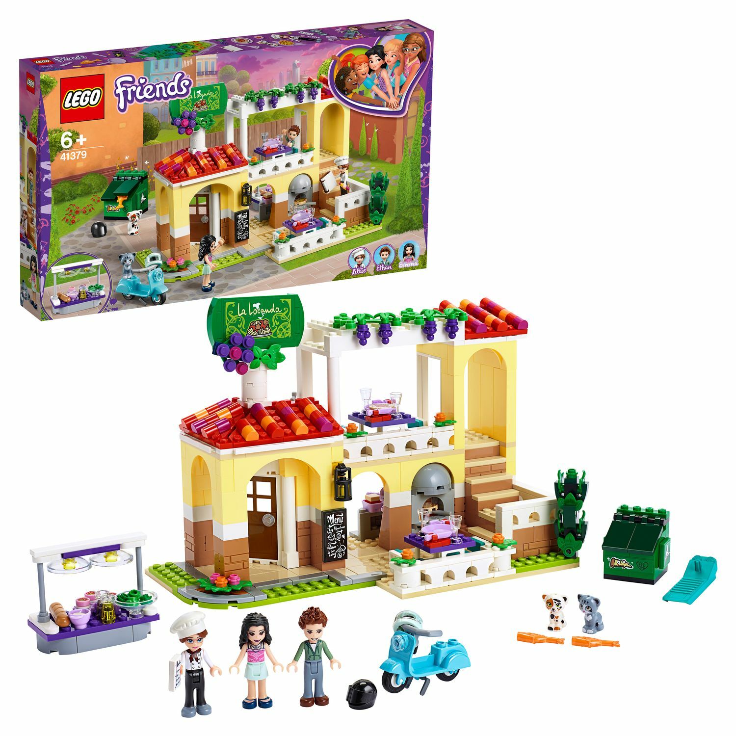 Конструктор LEGO Friends Ресторан Хартлейк Сити 41379 - фото 1