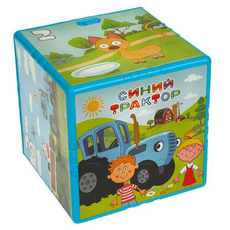Игрушка УМка кубики Синий трактор Кубик