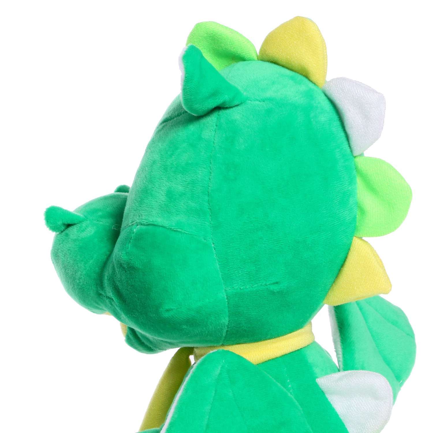 Мягкая игрушка POMPOSHKI «Дракончик Дени» малый 33 см цвет зеленый - фото 4
