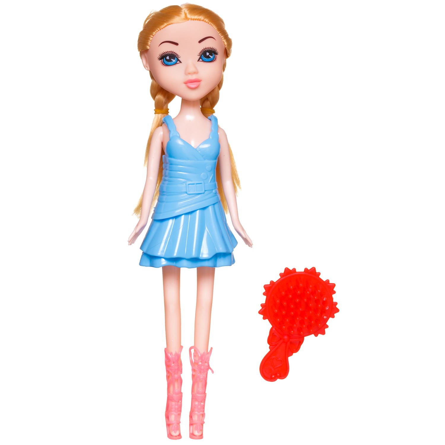 Кукла модельная Abtoys Brilliance Fair PT-01834/голубое - фото 3