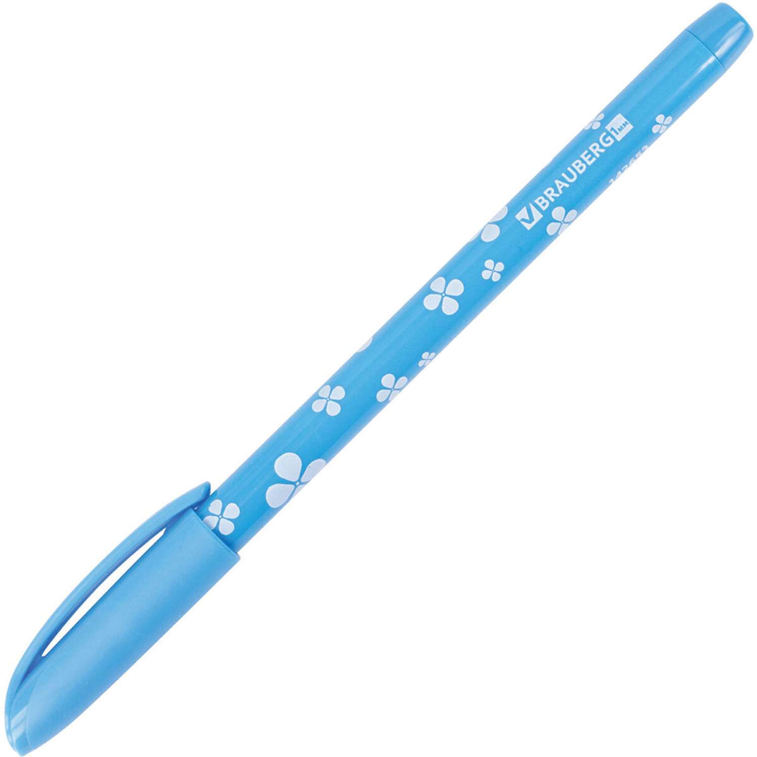 Ручка шариковая Brauberg масляная Fruity SF комплект 12шт синяя - фото 6
