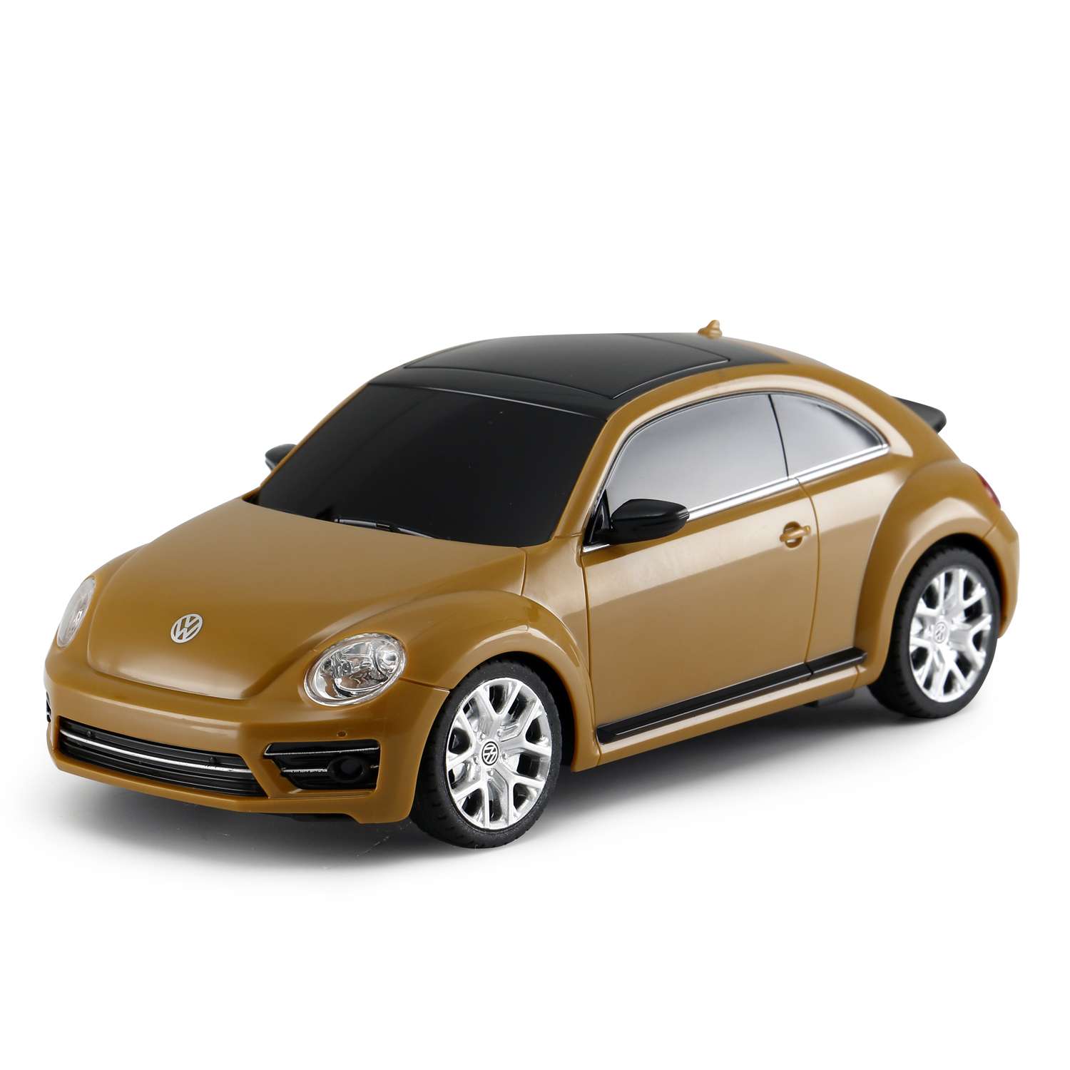Машина Rastar РУ 1:24 Volkswagen Beetle Желтая 76200 - фото 1
