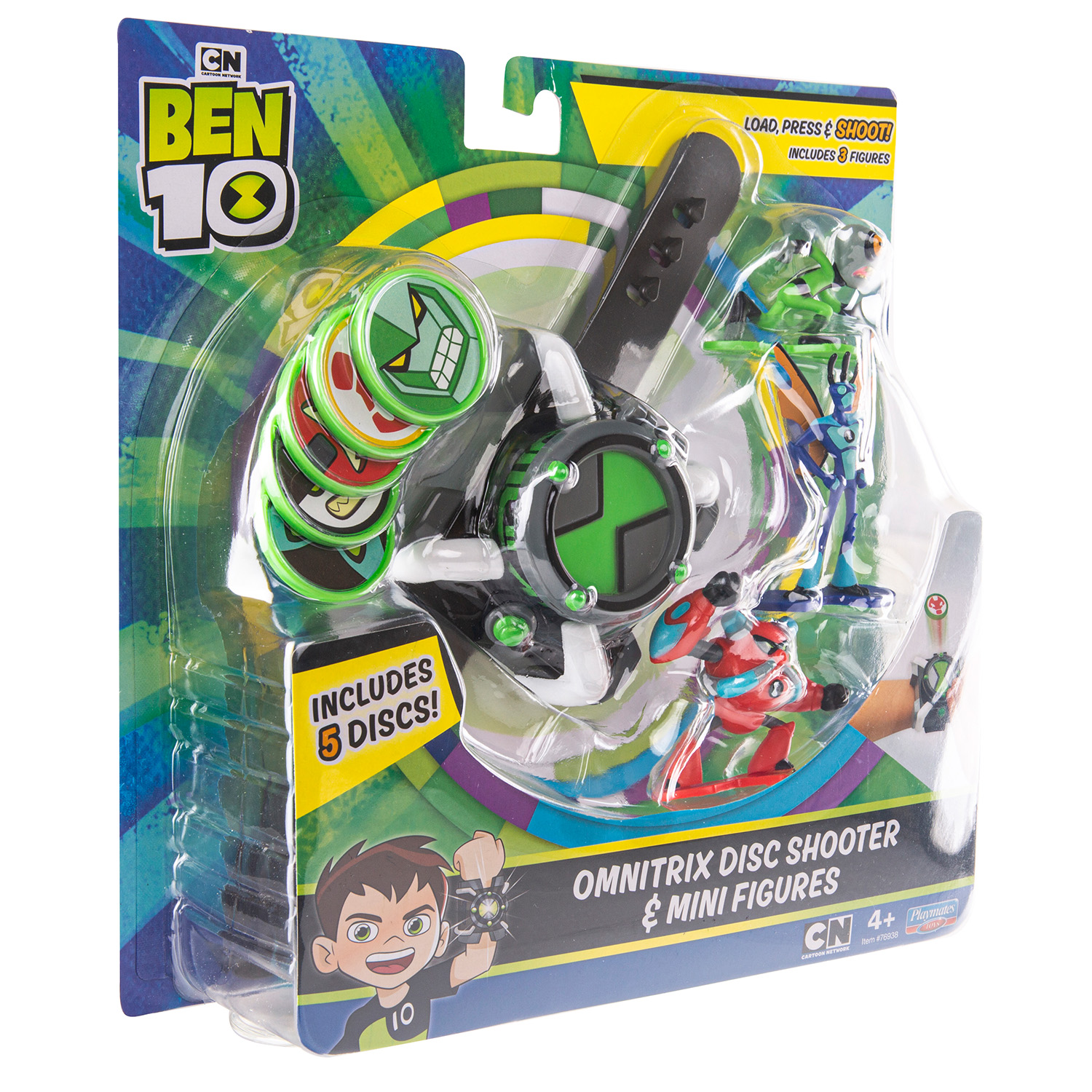 Набор игровой Ben10 Часы 3мини-фигурки 76938 - фото 11