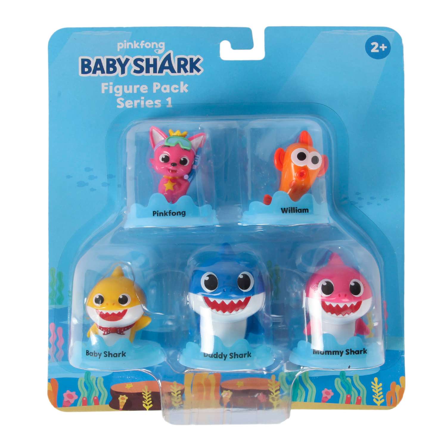 Набор Baby Shark 5 персонажей 61097 - фото 2
