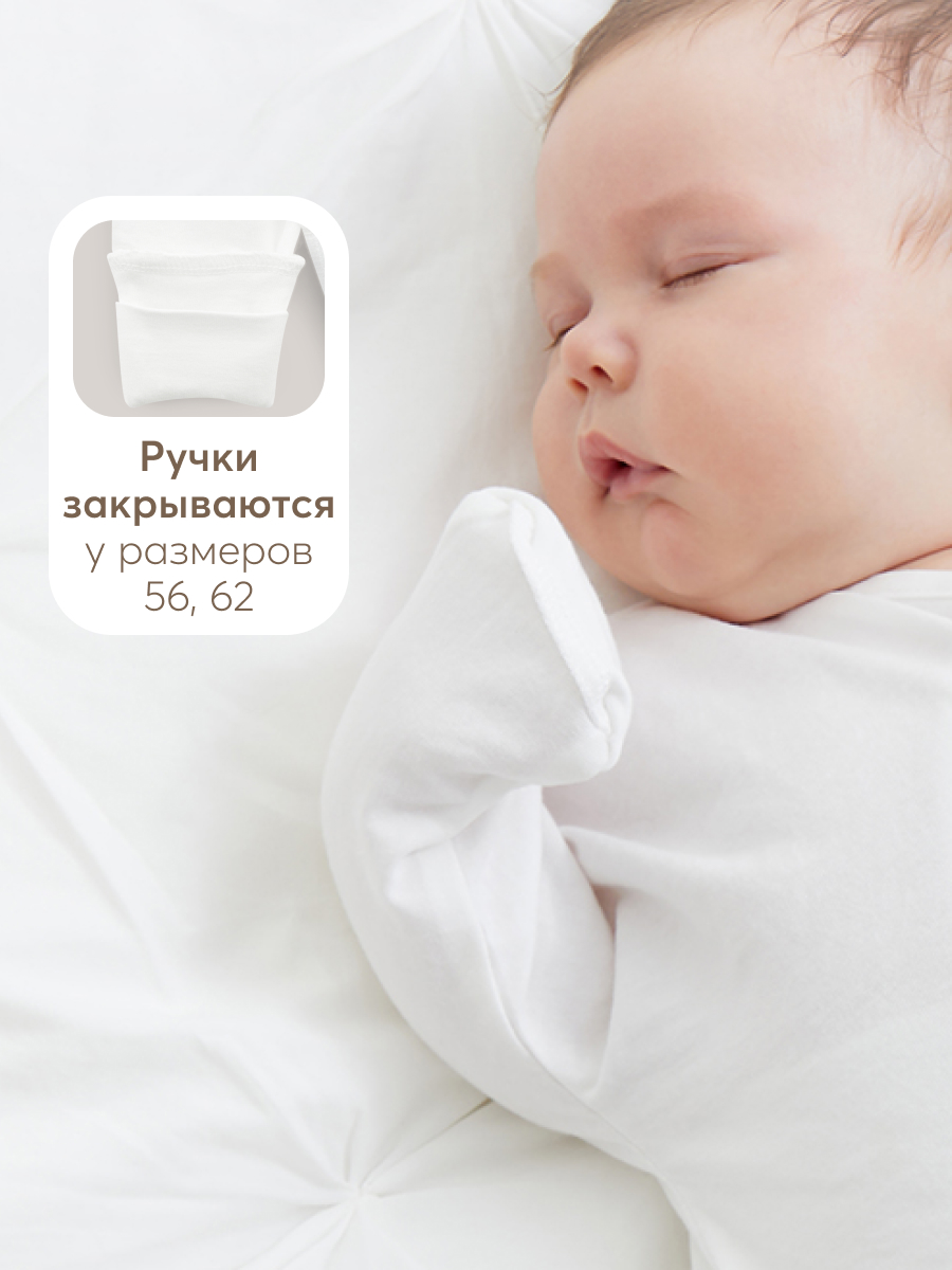 Боди 2 шт Happy Baby 90096_milky-pink - фото 8