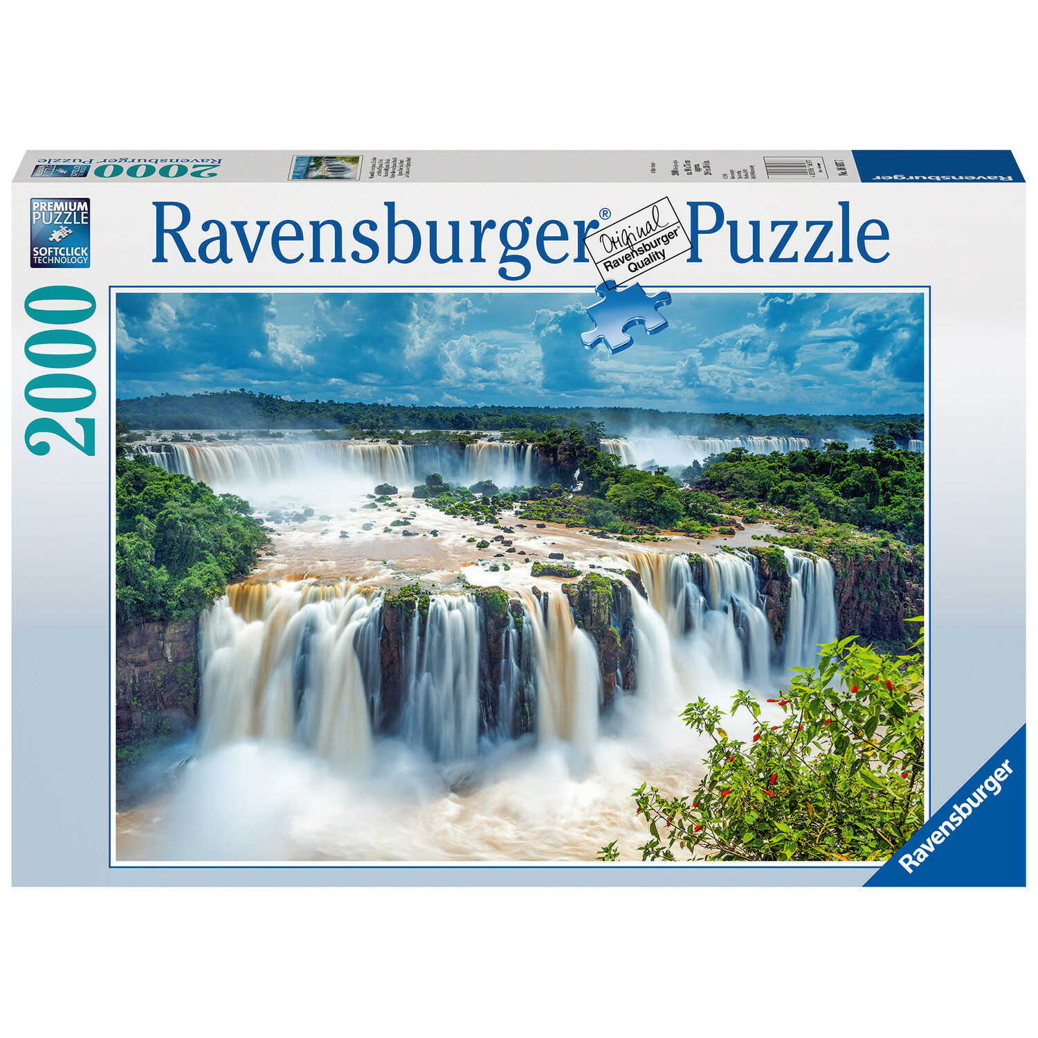 Пазл Ravensburger Водопад 2000элементов 16607 купить по цене 3389 ₽ в  интернет-магазине Детский мир