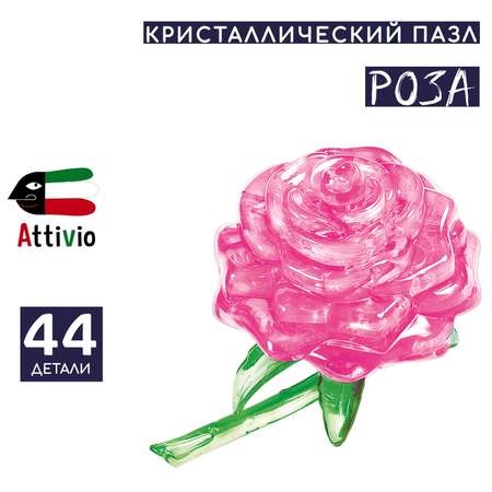 Пазл Attivio Роза кристаллический 9001