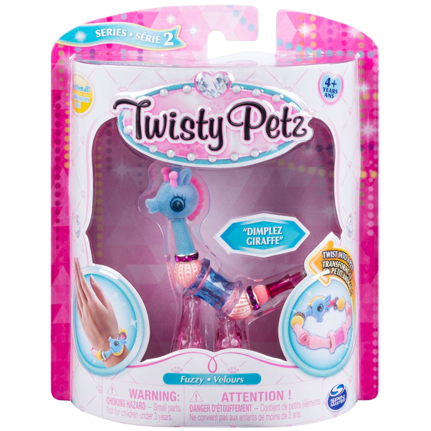 Набор Twisty Petz Фигурка-трансформер для создания браслетов Dimplez Giraffe 6044770/20108106 - фото 1