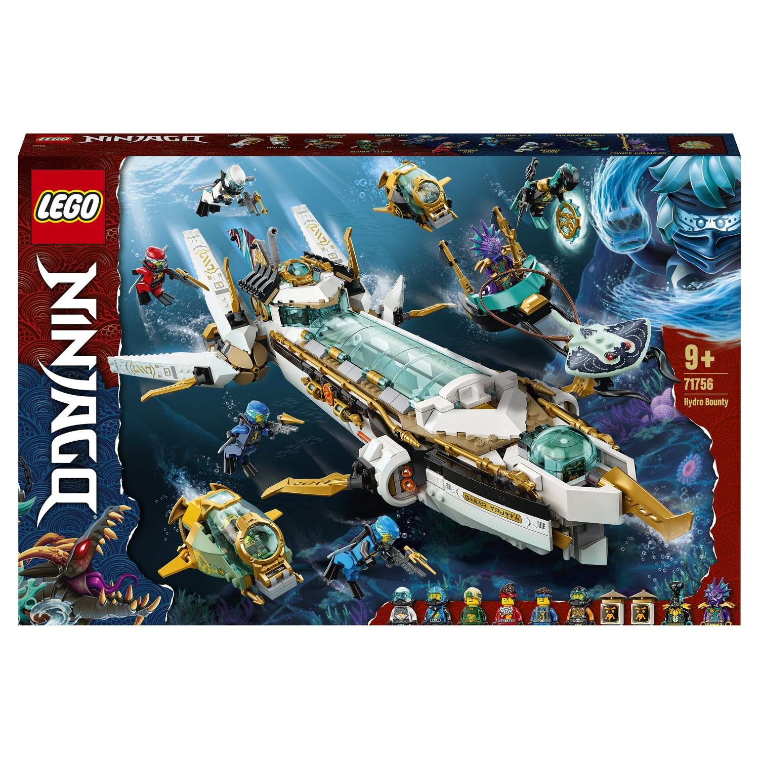 Конструктор LEGO Ninjago Подводный Дар Судьбы 71756 - фото 2