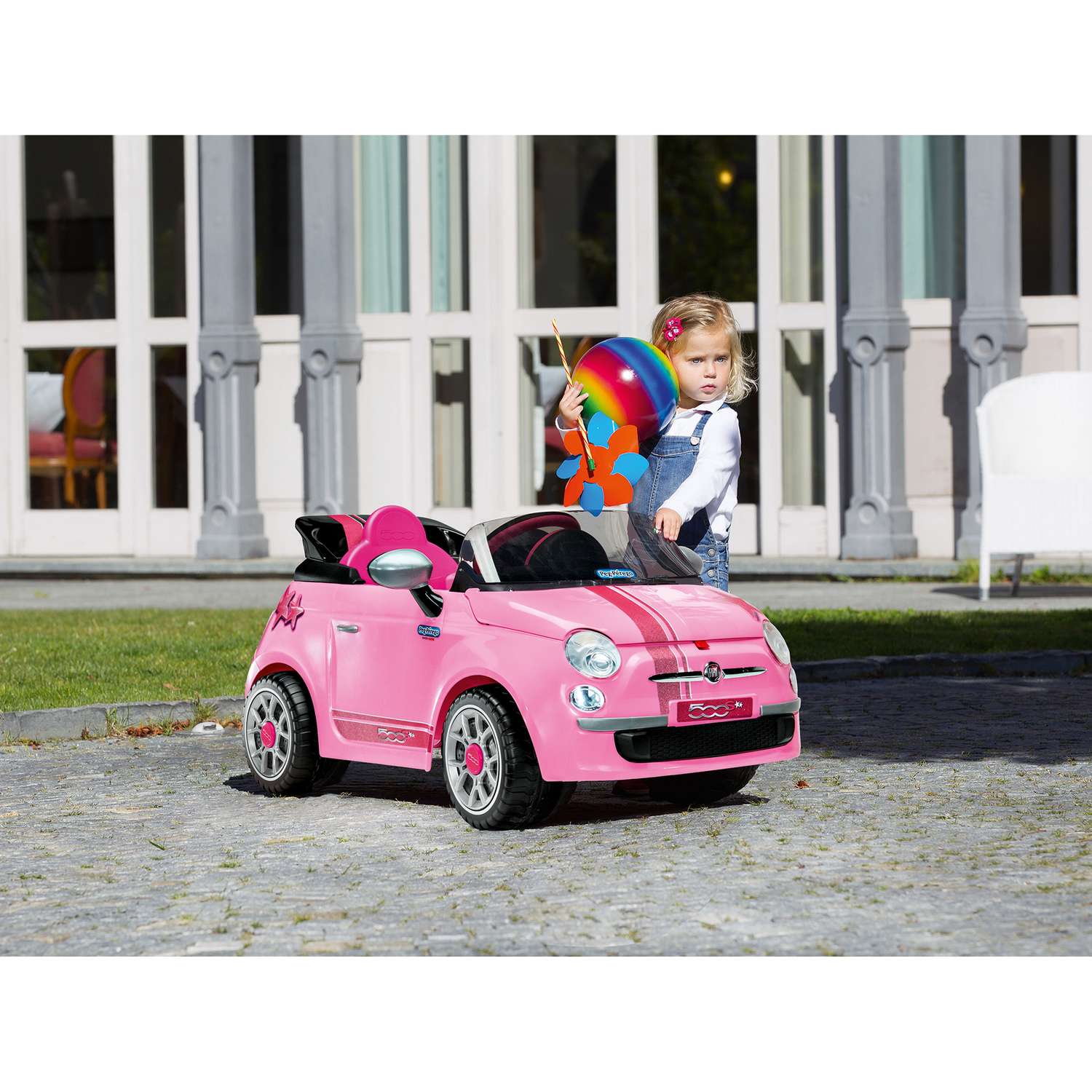 Электромобиль Peg-Perego Fiat 500 Star Розовый IGED1172 - фото 11